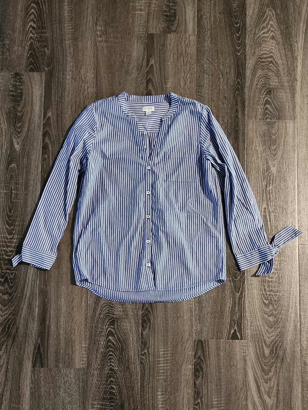 🌵 J. Crew Striped Cotton Poplin Top 🌵